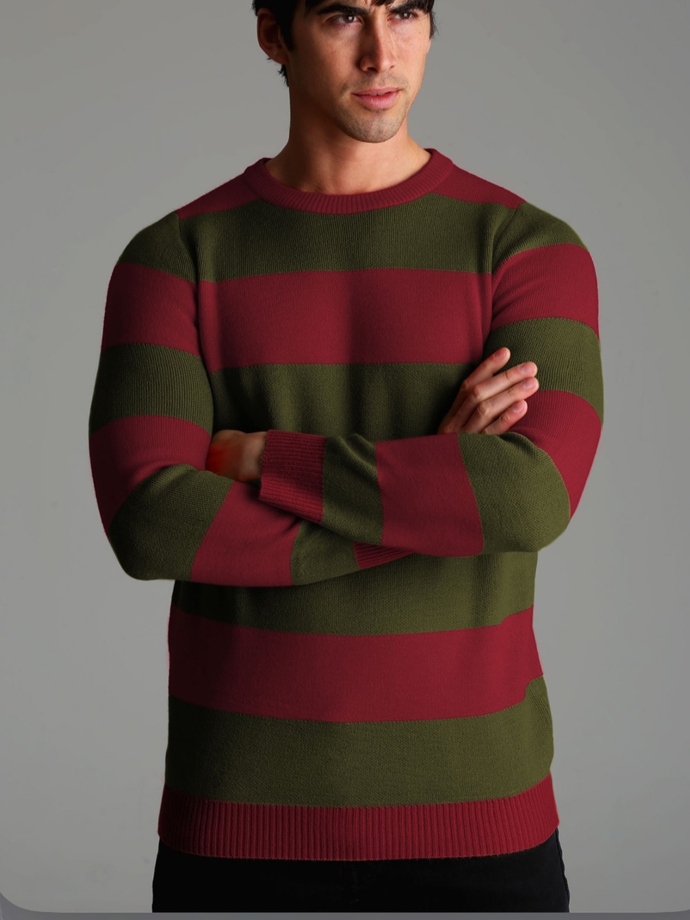 Freddy Krueger Inspired Halloween Sweater | A nightmare at Elm Street | size XL